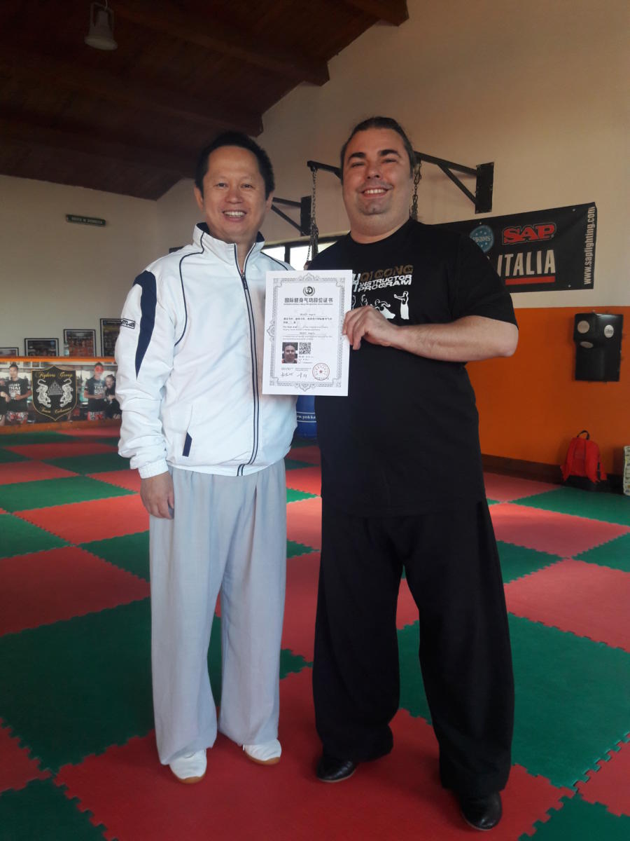 2018-11-10_11 - Xu Hao - Health Qi Gong - Yi Jin Jing - Roma